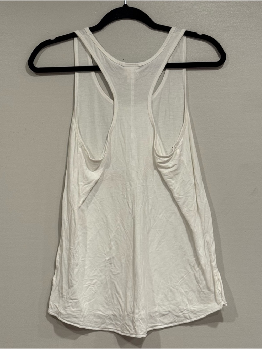 Mossimo Supply Co. White Racerback Lightweight Tank Top Women's Small - Picture 2 of 5